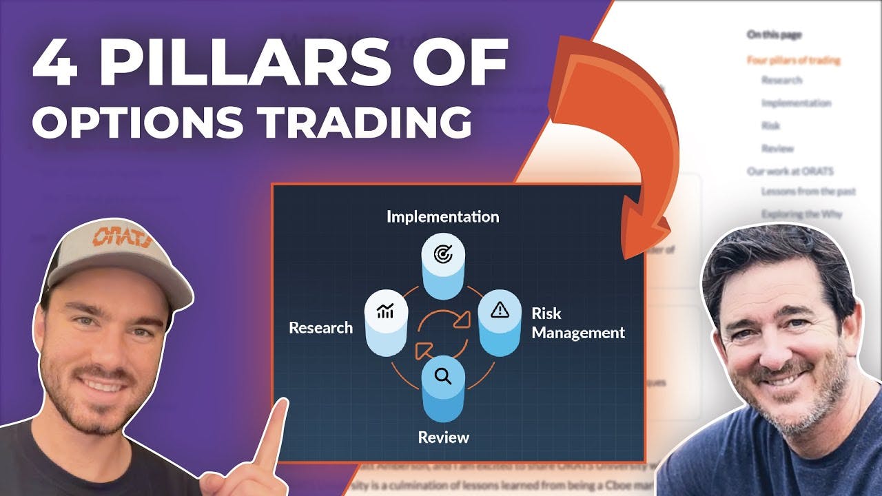 The four pillars of successful options trading | Driven By Data Ep.11