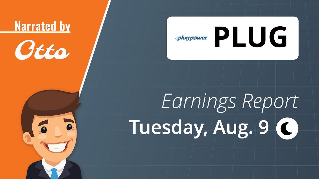 Plug Power (PLUG) Earnings Report Tuesday, August 9th | ORATS Dashboard